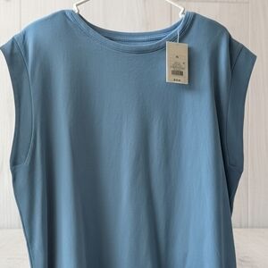 Everyday Sleeveless Tank Top in Light Blue
